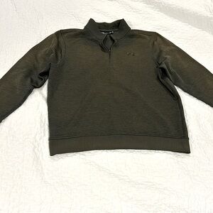 Under Armour Pullover Quarter Zip Green Large
